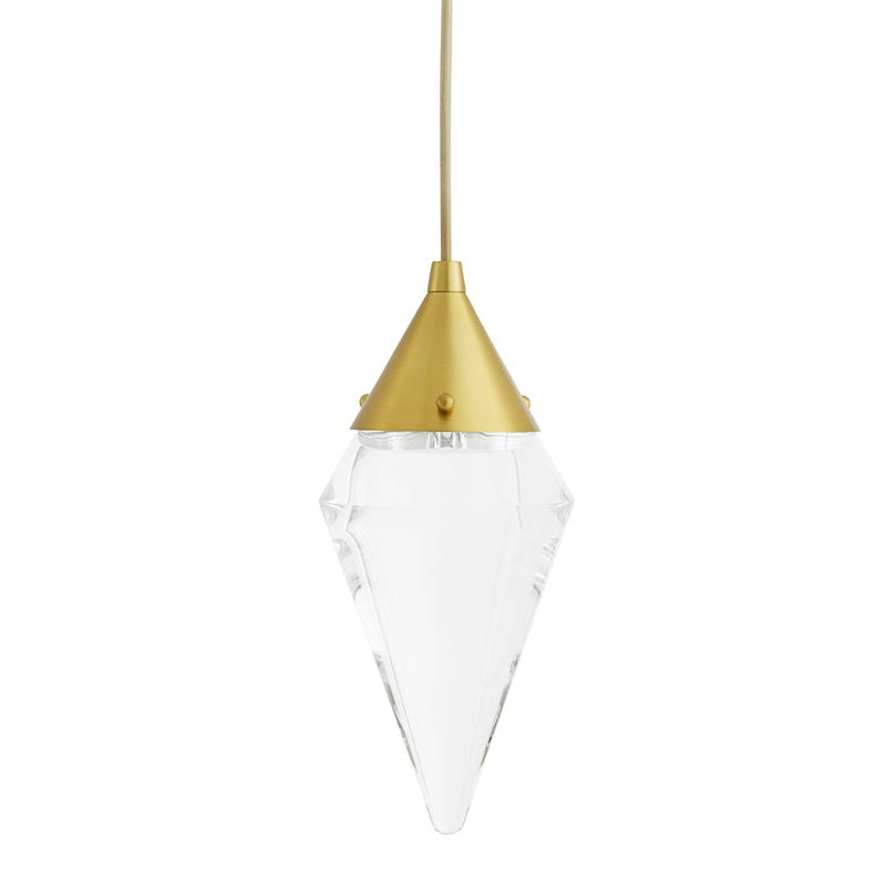 Berkley Pendant, Antique Brass