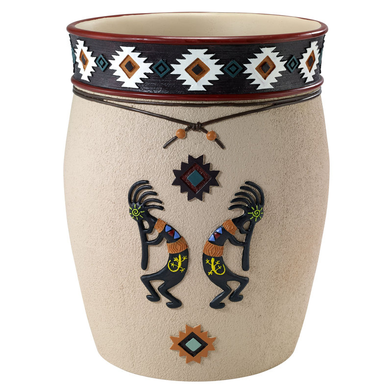 Corbeille ouverte pour salle de bain Navajo Dance