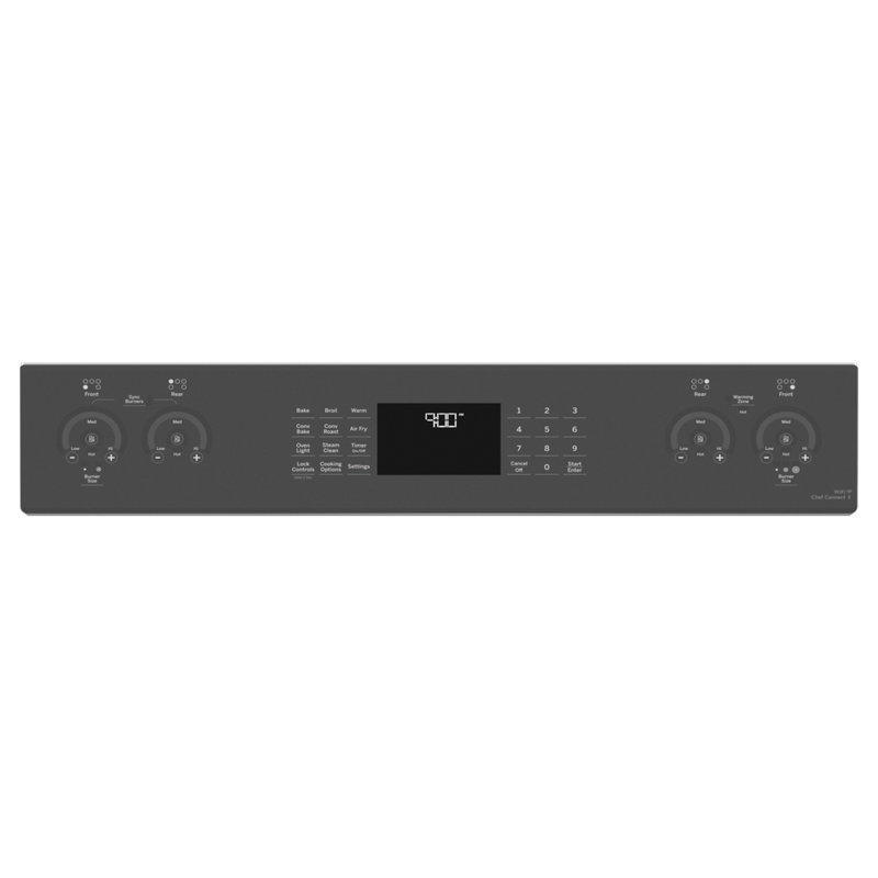 GE Profile Smart Appliances 30" 5.3 cu.ft. Slide-in Electric Range, Stainless Steel