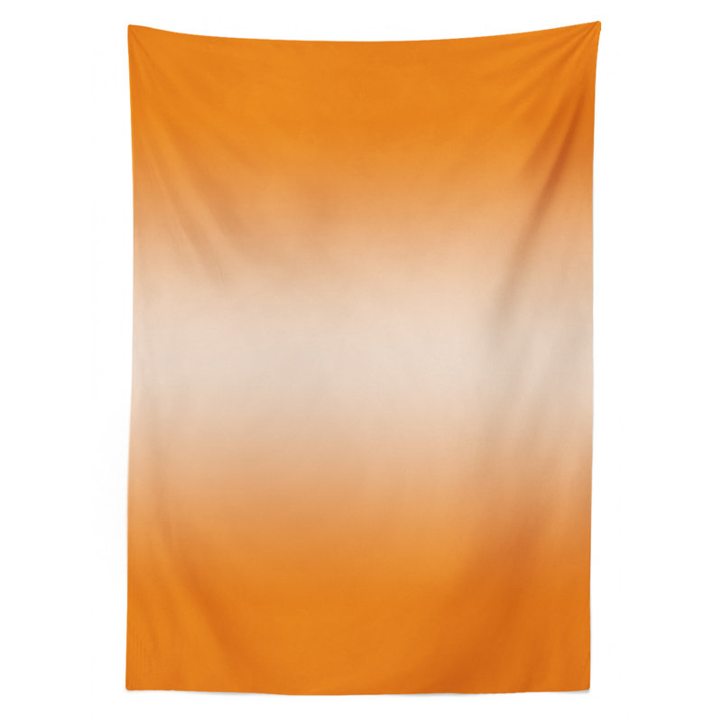 Ombre Tablecloth, 70" L x 52" W, Orange
