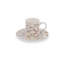 Tasse à café et soucoupe Rhea