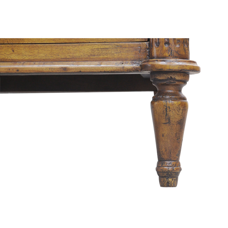 Ciborium Solid Wood Storage Cabinet