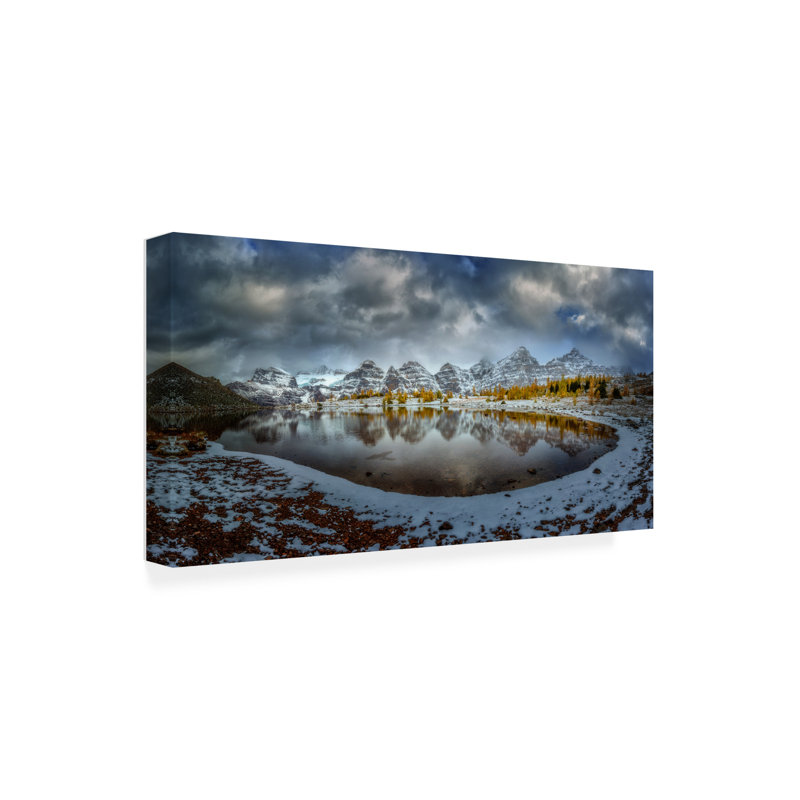 Art sur toile Dianne Mao, H 16 po x l 32 po