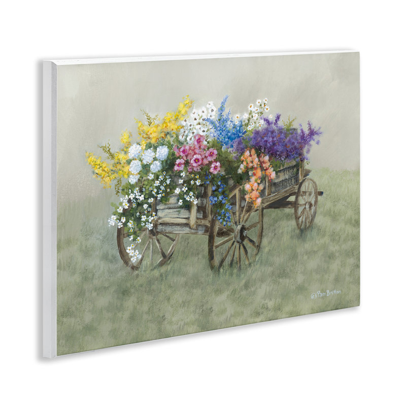 "Floral Wagon Wagon" par Pam Britton