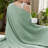 Bedsure 100% Cotton Blanket Soft Cozy Textured Herringbone Woven Blanket for All Seasons-124909482-105504832