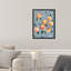 «Dusty Blue Peaches», impression sur toile-78599366-78599367