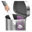 simplehuman 45 Liter / 12 Gallon Semi-Round Automatic Motion Sensor Trash Can-35263315