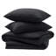 Classic Stripe Microfiber Duvet Set, 4-Piece With Fitted Sheet & Pillowcases-116743312-116743316