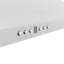 30" KF 400 CFM Convertible Wall Mount Range Hood in Brushed Stainless Steel