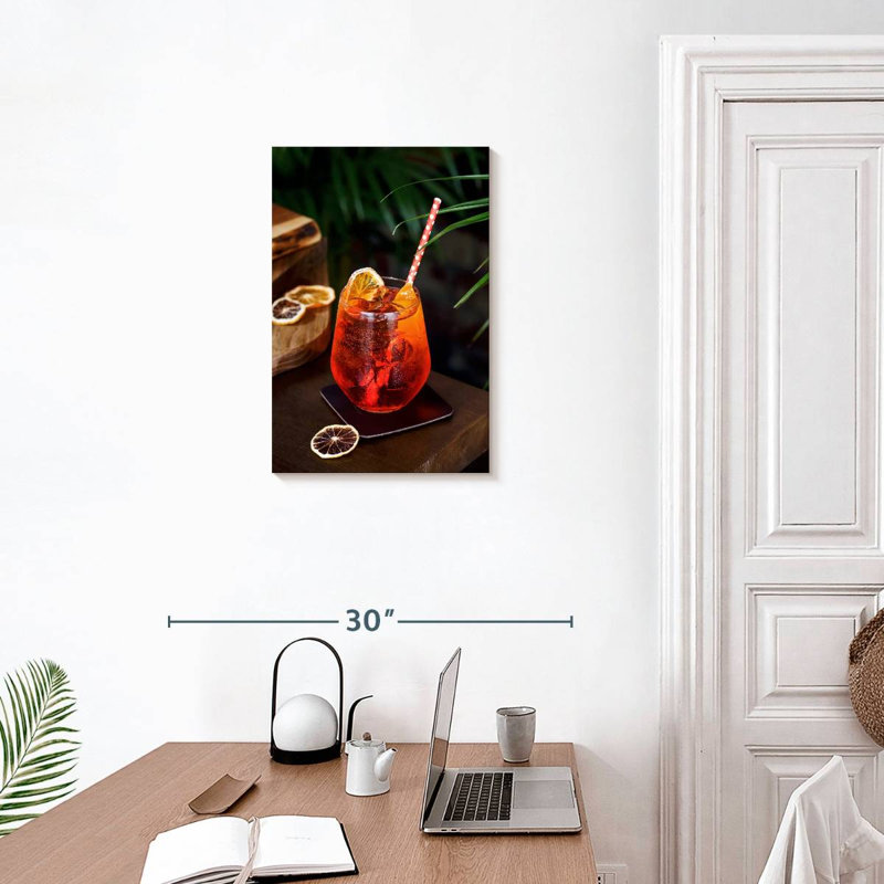 Yarlin Aperol Spritz, 24" H x 16" W