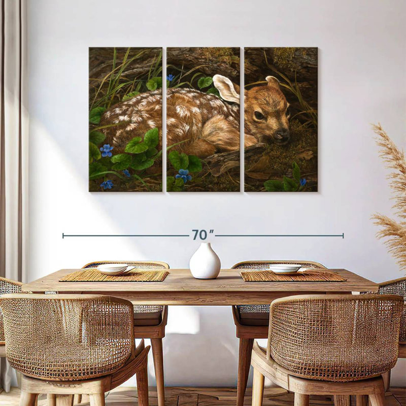 Bambi, 36" H x 57" W