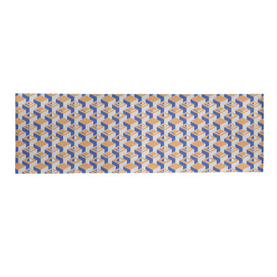 Chenille Geometric Indoor Rug