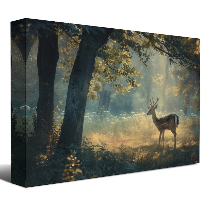 Art mural encadré 20 "x 30" avec cadre en bois, prêt à être accroché, 20 po x 30 po