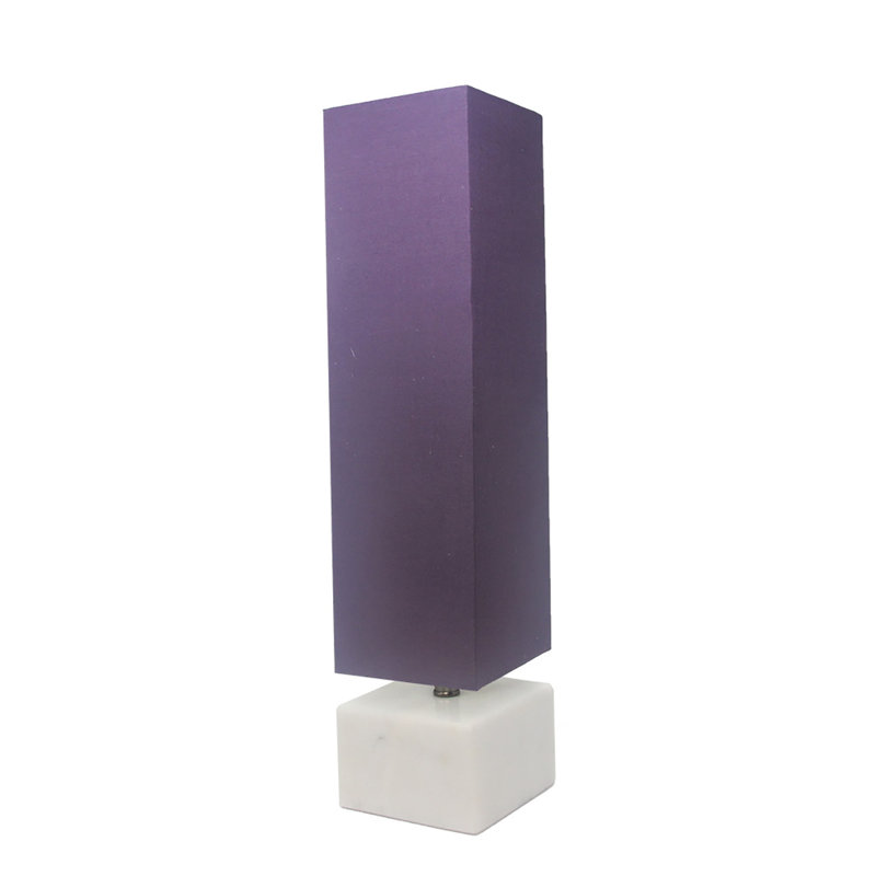 Lampe de table 21 po accent Deckerville, Prune, H 21 po x l 5 po x p 5 po