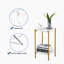 Table basse simple Samav, table de salon, table basse moderne, petite table basse avec tablette inférieure-1287275471