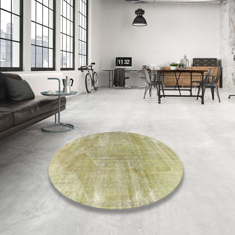 Ardag Oriental Indoor Rug, Round 8'
