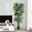 70.75'' Faux Moss Tree in Cement Pot