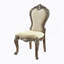 Charmant ensemble de chaises d'appoint en chêne antique pour une expérience d'assise élégante