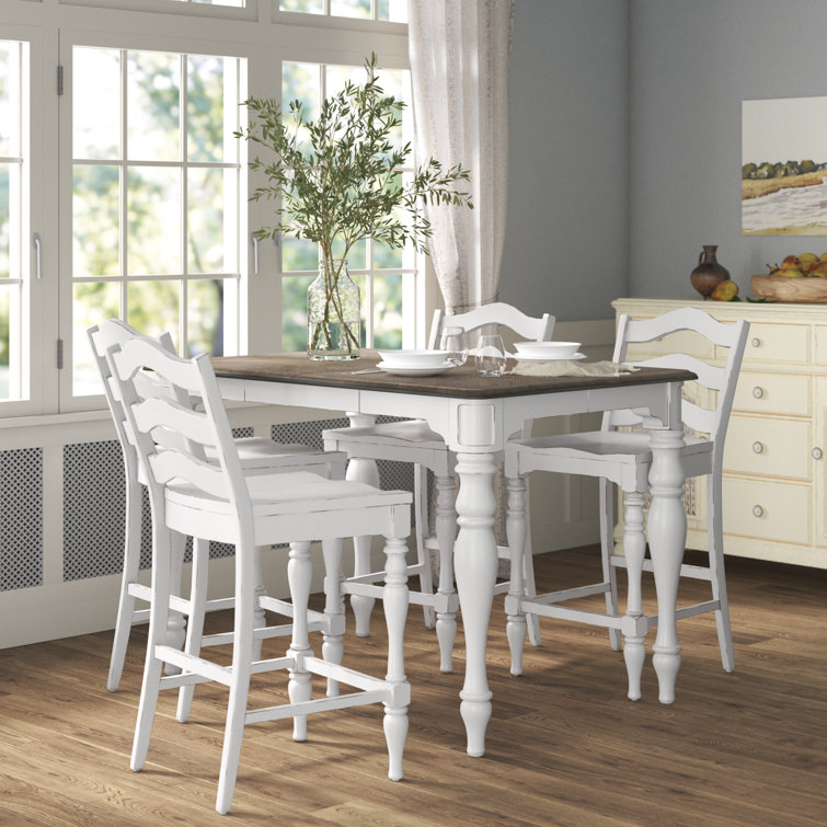Julibeth 5 Piece Pub Table Set