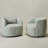 Jaydin 34" W Upholstered Swivel Barrel Chair-472380529