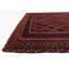 Tapis de zone en laine noué la 4 pi 10 po x 6 pi 5 po one-of-kind Earley