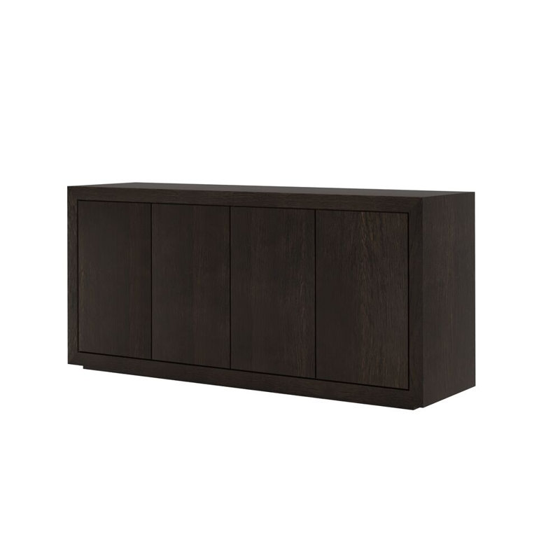 Haven Console Table, 60", Rich Brown