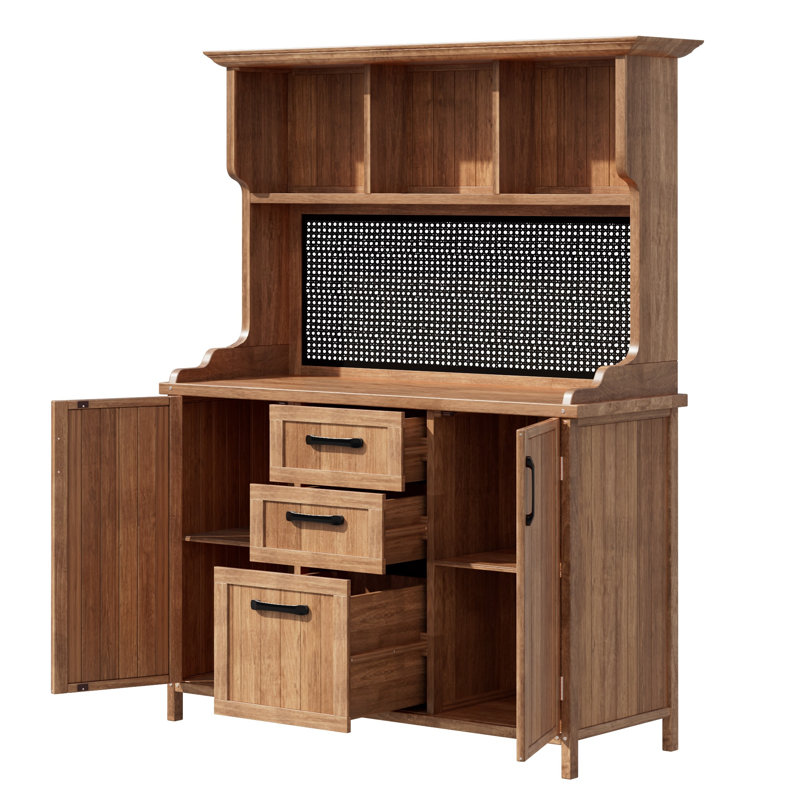Wood Potting Bench