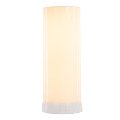 Bougie 8 po sans flamme orange