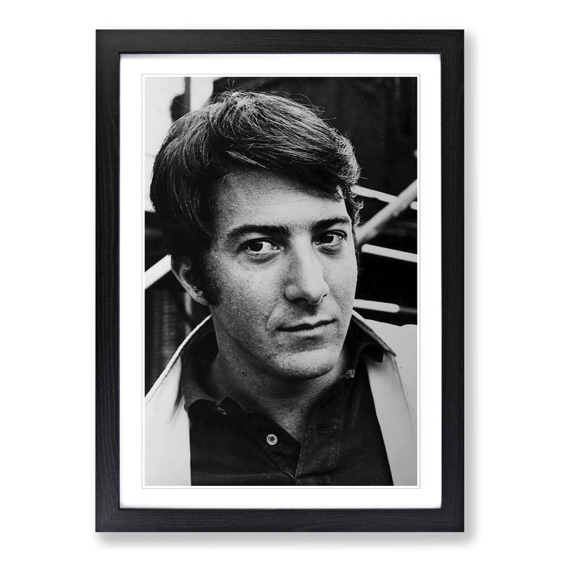 Single Picture Frame Print, Black