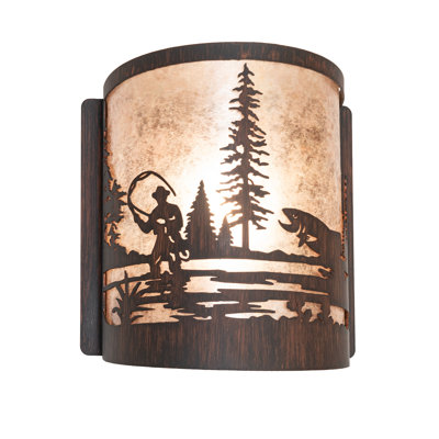 1 - Light Flush Mounted Sconce