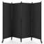 Nadarius 224cm W x 172cm H 4 - Panel Folding Room Divider
