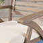 Chaise de patio avec coussin Brizio-100639315