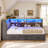 Upholstered Daybed with Storage-983650790