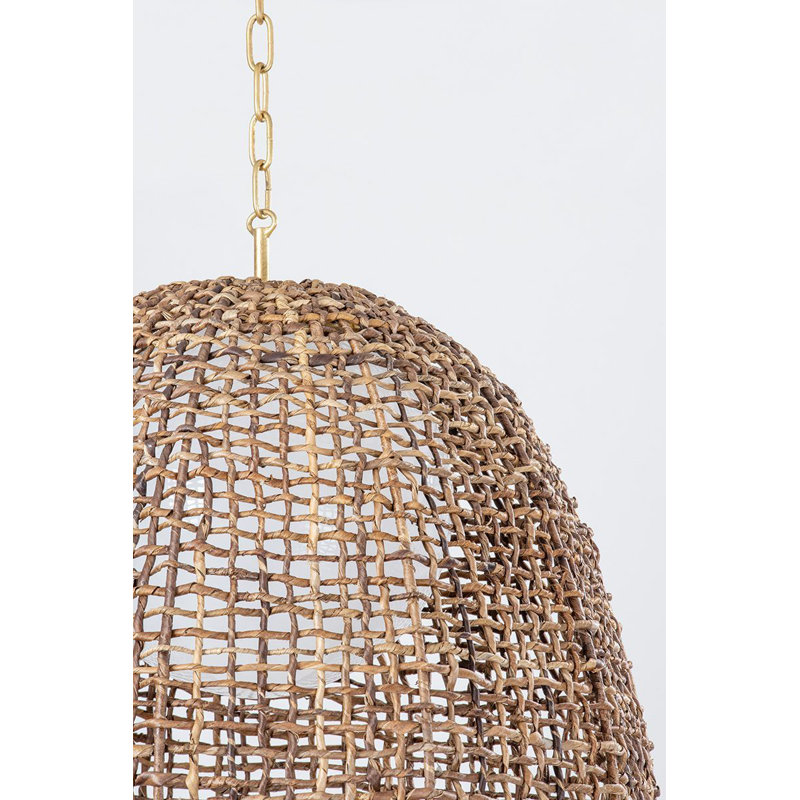 Maester 1 Light Pendant, 25" H x 24" W x 24" D