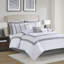 Ensemble d'édredon brodé 8 pièces grand blanc-121790526-121790528
