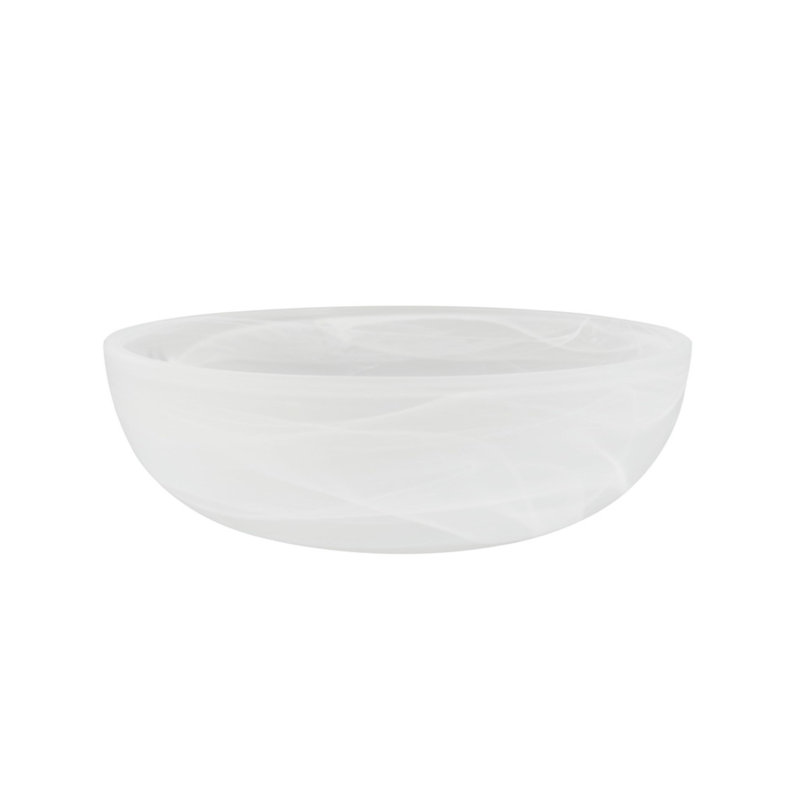 3.38'' H Metal Bowl Glass Shade