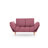 Halcombe 78.74" Linen Flared Arm Sleeper-2006134845