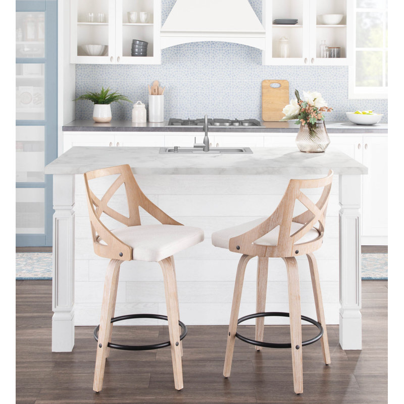 Tabouret de comptoir pivotant 25,5 po Betuel