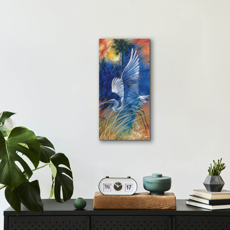 " Sundown Touchdown " by James Mazzotta, 24" H x 12" W x 0.2" D