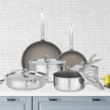 Viking Pureglide Pro 3-Ply Nonstick 10Piece Cookware Set