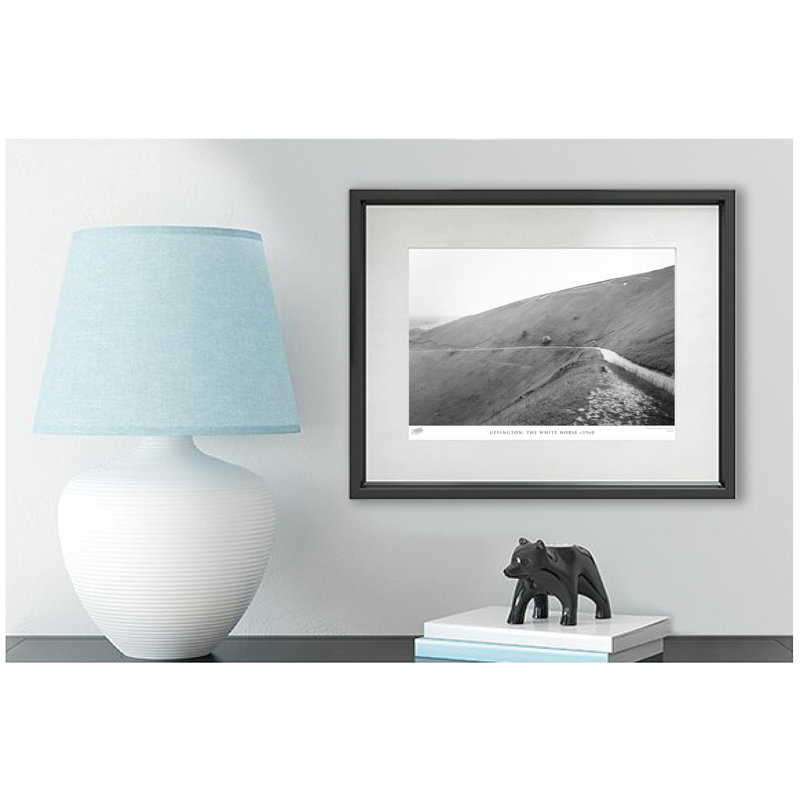 Uffington, The White Horse C1960 by Francis Frith - Single Picture Frame Print, 28cm H x 36cm W x 2.3cm D