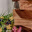 Burruss Solid Wood Block End Table