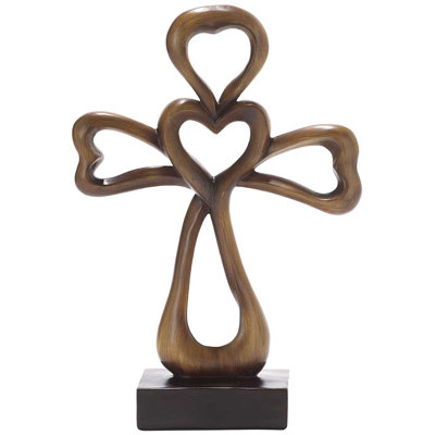 Croix de plateau de table contemporaine moderne &