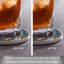Sous-verres ronds bleus crabe bleu