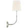 Wyatt 1 - Light Armed Sconce by Suzanne Kasler