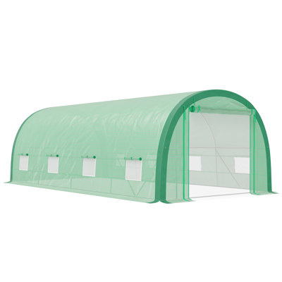 Walk-in Polytunnel Greenhouse, Upgraded Structure