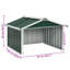 Remise de jardin durable en acier galvanisé vert Vidaxl-114612432-114612431