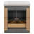 30.5" Single Bathroom Vanity With Cultured Marble Top-137724465