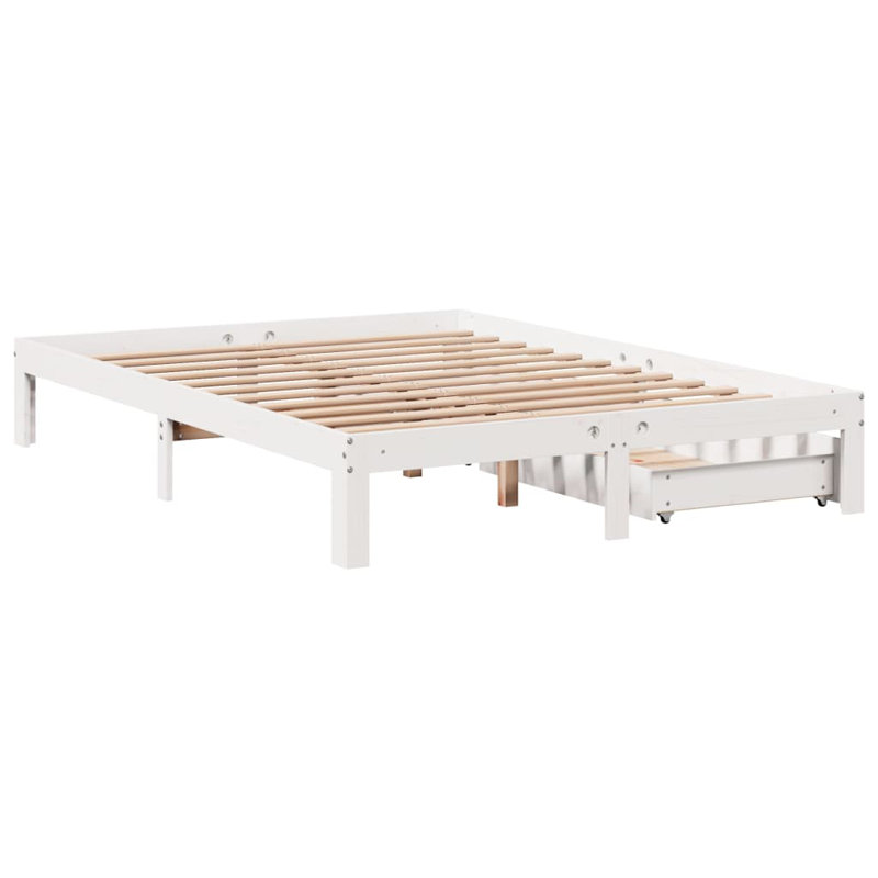 Storage Bed, Kingsize (5'), White