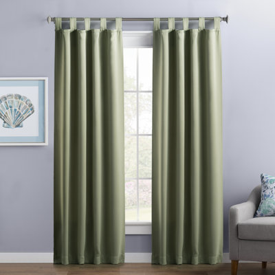 Panneau de rideau occultant thermique à pattes Wayfair Basics® Millen